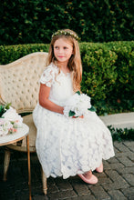 Doloris Petunia Annabelle Flower Girl Dress - Size 1 - FLAWED