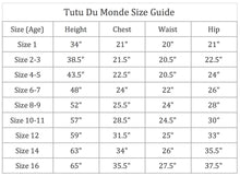 Tutu du Monde Frozen Waltz Skirt in Raindrop - Size 14