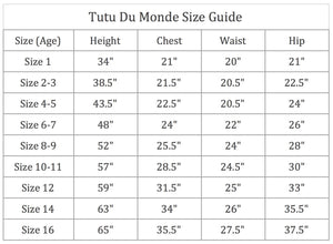 Tutu du Monde Frozen Waltz Skirt in Raindrop - Size 14