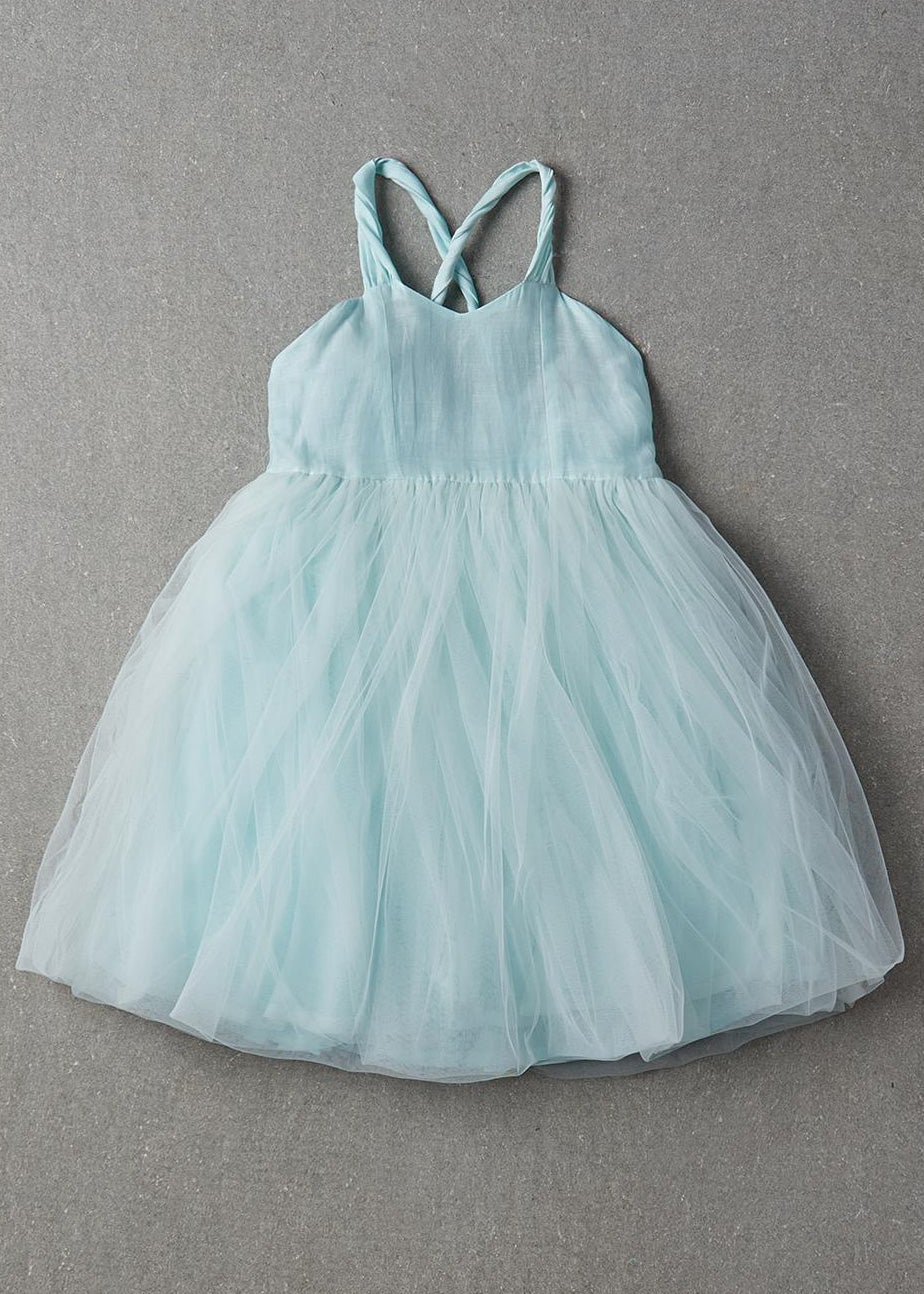 Nellystella Peach Dress in Soft Mint - Size 2